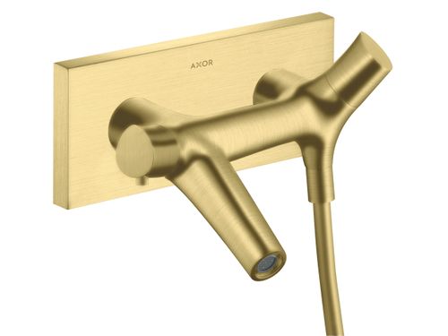 AXOR-HG-AXOR-Starck-Organic-Wannenthermostat-Aufputz-Brushed-Brass-12410950 gallery number 1